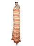 Solid & Striped Stripes Orange Casual Dress Size M - photo 5