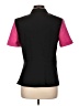 Spago 100% Polyester Color Block Pink Short Sleeve Blouse Size 10 - photo 2