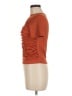 Shein Orange Short Sleeve Top Size M - photo 5