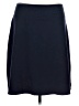 Eddie Bauer Solid Black Casual Skirt Size L - photo 1