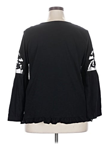 Style&Co Long Sleeve Blouse (view 2)