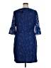 Chaps Blue Cocktail Dress Size 16 - photo 2