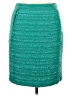 Halogen Tweed Teal Formal Skirt Size 10 Petite - photo 1