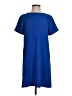FELICITY & COCO Solid Blue Casual Dress Size S - photo 1