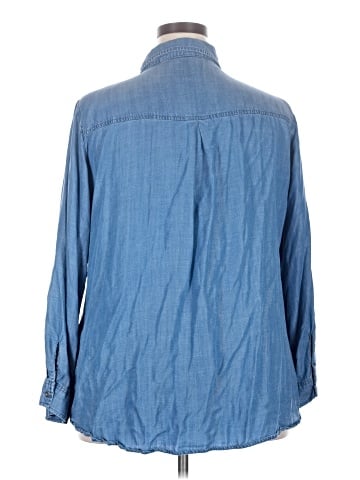 Molly & Isadora Long Sleeve Button-Down Shirt (view 2)