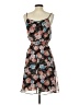 Forever 21 100% Polyester Floral Brown Casual Dress Size S - photo 2