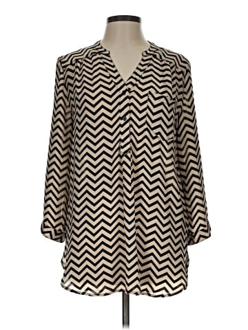 Romeo & Juliet Couture Long Sleeve Blouse (view 1)