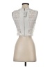 Bebe 100% Polyester Silver Sleeveless Top Size 4 - photo 2