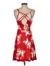 Socialite Tropical Red Cocktail Dress Size S - photo 2