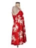 Socialite Tropical Red Cocktail Dress Size S - photo 4