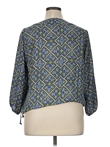 Laundry by Shelli Segal 3/4 Sleeve Blouse (view 2)