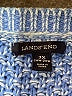Lands' End 100% Baumwolle Blue Cardigan Size 3X - photo 7