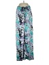 Assorted Brands Print Blue Casual Pants Size S - photo 1