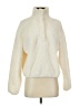 H&M 100% Polyester Ivory Faux Fur Jacket Size XS - photo 1