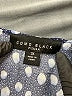 Como Black 100% Rayon Stars Blue Short Sleeve Blouse Size 3X - photo 7