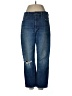 Madewell Hearts Blue Jeans Size 29 waist - photo 1