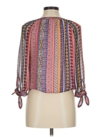 Fig and Flower 3/4 Sleeve Blouse (view 2)