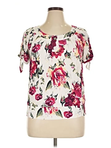 DressBarn Short Sleeve Blouse (view 1)