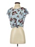 Live 4 Truth 100% Polyester Blue Short Sleeve Blouse Size S - photo 1