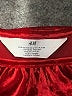 H&M Burgundy Dress Size 3 - 4T - photo 3