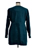 Soft Surroundings 100% Polyester Teal Coat Size XL - photo 2