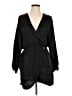 Zara 100% Polyester Black Casual Dress Size L - photo 1