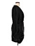 Zara 100% Polyester Black Casual Dress Size L - photo 4