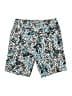 Ann Taylor Print Blue Shorts Size 2 - photo 1