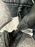 Rivet & Thread Stripes Black Jeans Size 29 waist - photo 8