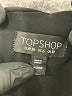 Topshop 100% Polyester Black Sleeveless Blouse Size 6 - photo 7