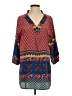Feathers Red 3/4 Sleeve Blouse Size S - photo 1