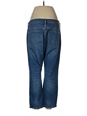 Madewell The Petite Slim Boyjean in Everglade Wash (view 2)
