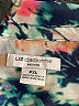 Liz Claiborne 100% Polyester Floral Ivory Sleeveless Blouse Size XL Petite - photo 7
