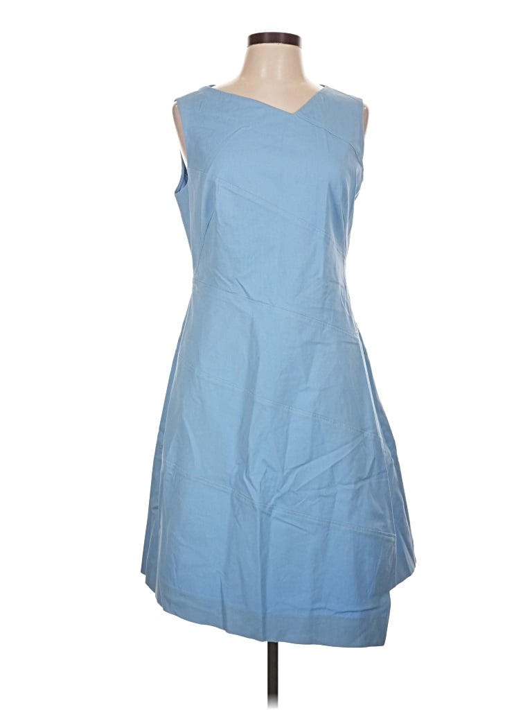 Pre-owned Lela Rose Casual Dress In Blue