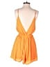 Show Me Your Mumu 100% Polyester Color Block Orange Romper Size S - photo 2