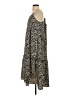 ee:some 100% Polyester Animal Print Tan Casual Dress Size S - photo 5