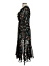 Lulus 100% Polyester Floral Black Casual Dress Size XS - photo 5