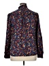Laundry by Shelli Segal Floral Blue Long Sleeve Blouse Size XL - photo 2