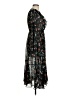 Lulus 100% Polyester Floral Black Casual Dress Size XS - photo 4