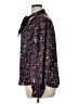 Laundry by Shelli Segal Floral Blue Long Sleeve Blouse Size XL - photo 5