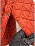 Burberry 100% Nylon Orange Quilted Jacket Size 3 - photo 8