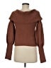 Anthropologie Brown Pullover Sweater Size M - photo 2