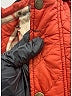 Burberry 100% Nylon Orange Quilted Jacket Size 3 - photo 9