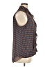 CAbi 100% Polyester Brown Sleeveless Blouse Size XL - photo 4