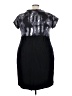 Jones New York Collection Graphic Black Cocktail Dress Size 22 - photo 2