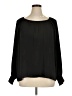 CAbi 100% Polyester Black Long Sleeve Blouse Size XL - photo 1