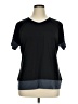 Avia Black Short Sleeve Top Size XL - photo 1