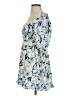 Open Edit 100% Polyester Floral Blue Cocktail Dress Size XS - photo 5