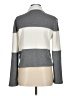 Ann Taylor Color Block Gray Pullover Sweater Size M - photo 2