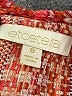 Etcetera Tweed Pink Orange Blazer Size 8 - photo 6
